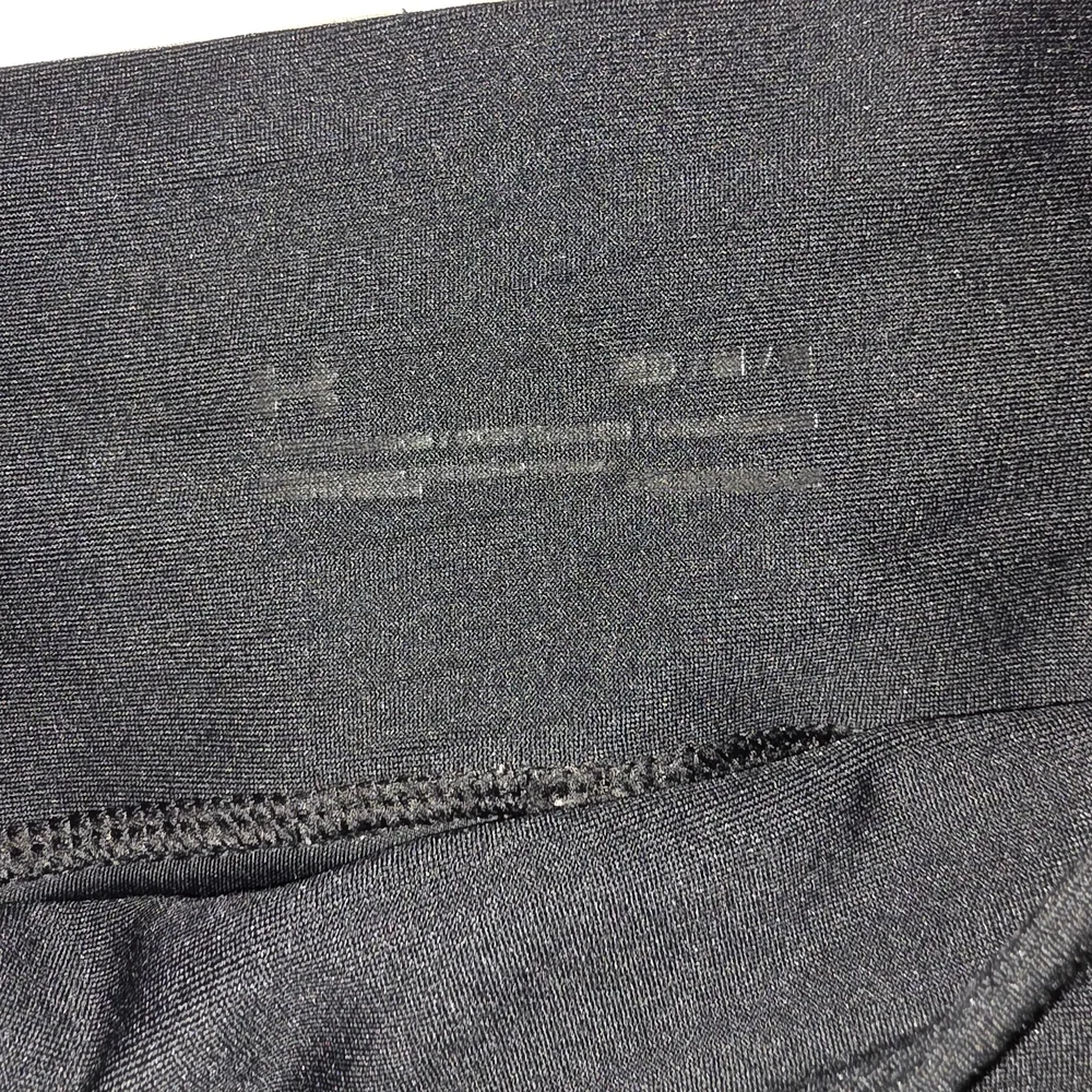 Under Armour Black and Teal Leggings - Picture 4 of 5